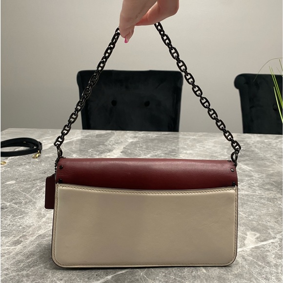 Coach Canvas and Leather hand and cross body bag - Picture 3 of 4